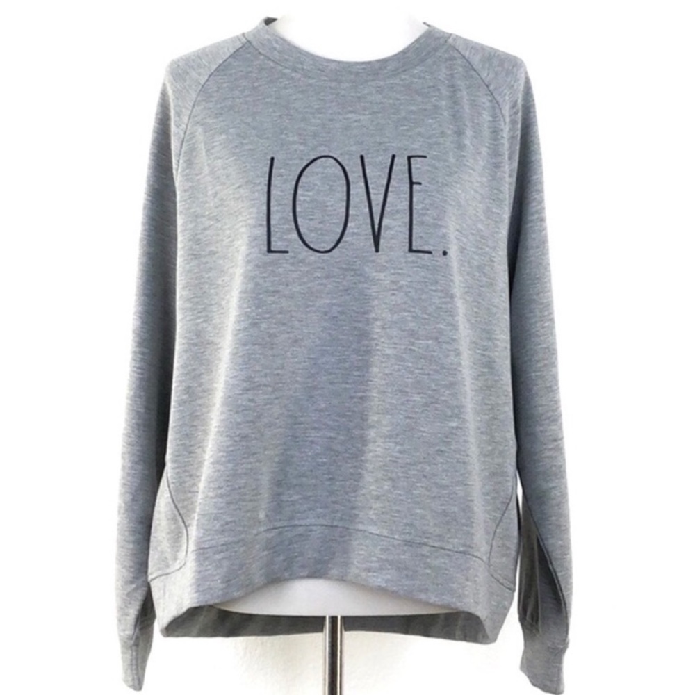 Rae Dunn Love Sweatshirt sz L - Picture 10 of 10